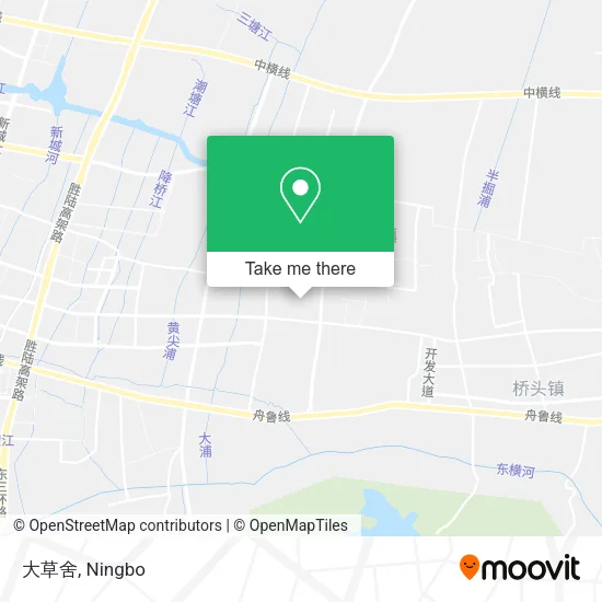 大草舍 map