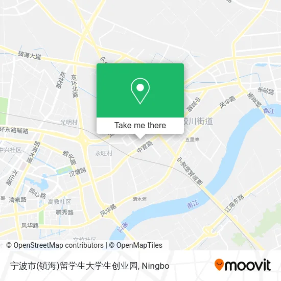 宁波市(镇海)留学生大学生创业园 map