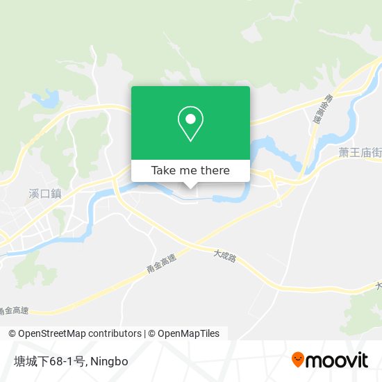 塘城下68-1号 map