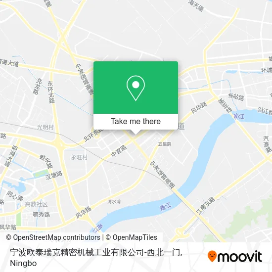 宁波欧泰瑞克精密机械工业有限公司-西北一门 map
