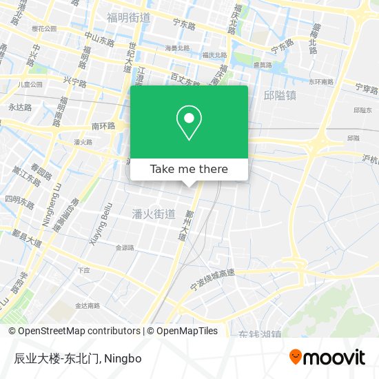 辰业大楼-东北门 map