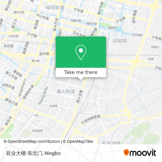 辰业大楼-东北门 map