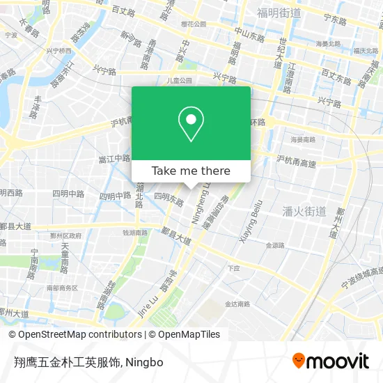 翔鹰五金朴工英服饰 map