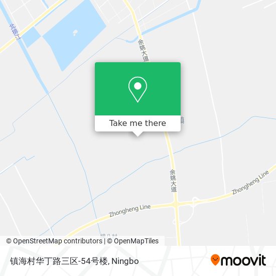 镇海村华丁路三区-54号楼 map