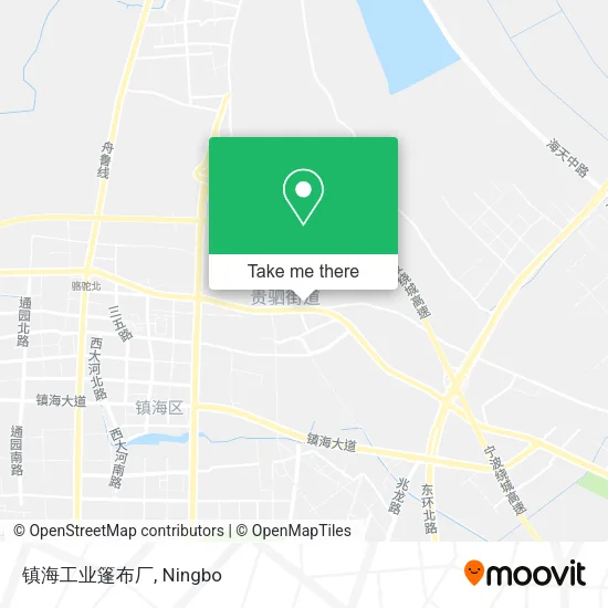 镇海工业篷布厂 map