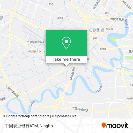 中国农业银行ATM map
