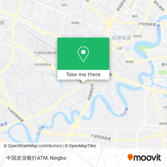 中国农业银行ATM map