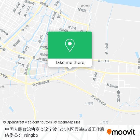 中国人民政治协商会议宁波市北仑区霞浦街道工作联络委员会 map