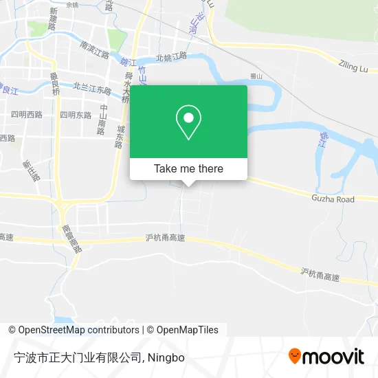 宁波市正大门业有限公司 map