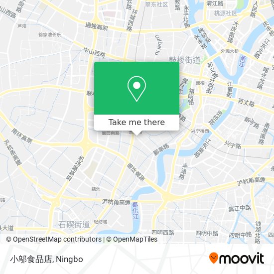 小邬食品店 map