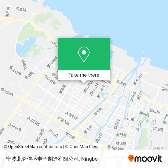 宁波北仑佳盛电子制造有限公司 map
