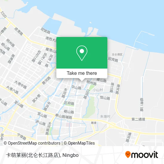 卡萌莱丽(北仑长江路店) map