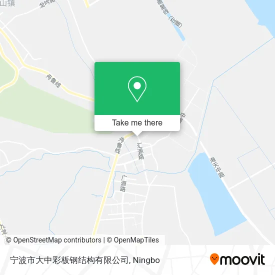 宁波市大中彩板钢结构有限公司 map
