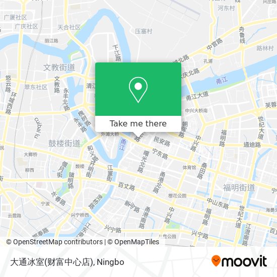 大通冰室(财富中心店) map