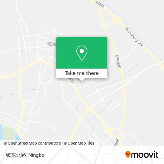 镇东北路 map
