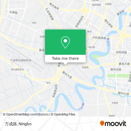 万成路 map
