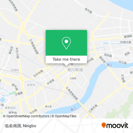 临俞南路 map