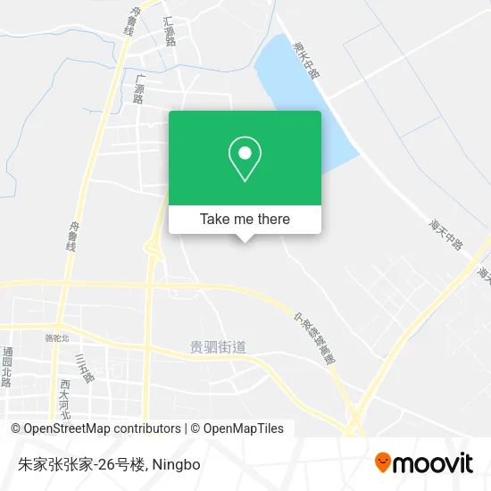 朱家张张家-26号楼 map