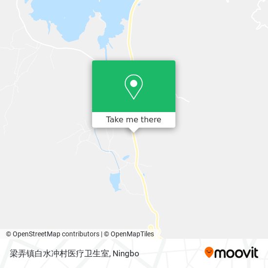 梁弄镇白水冲村医疗卫生室 map