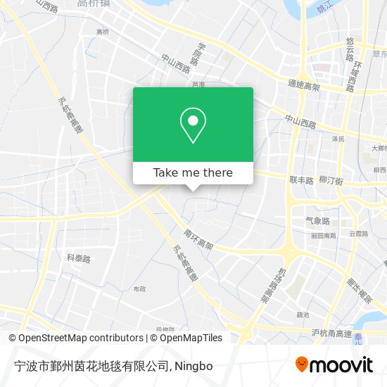 宁波市鄞州茵花地毯有限公司 map