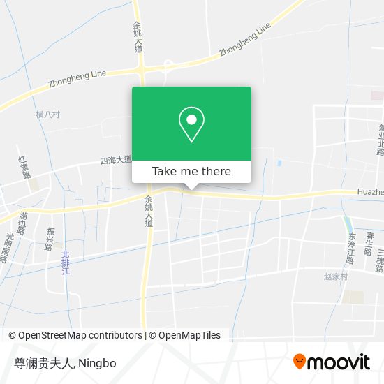 尊澜贵夫人 map