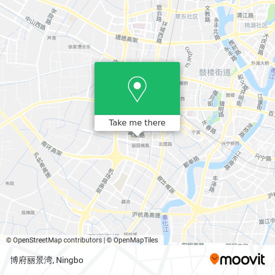 博府丽景湾 map