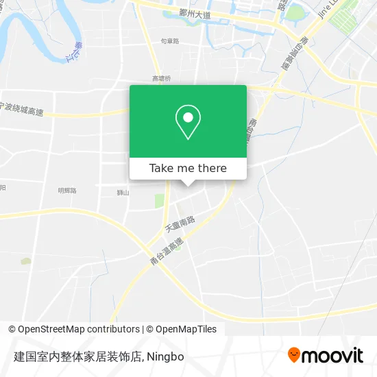 建国室内整体家居装饰店 map