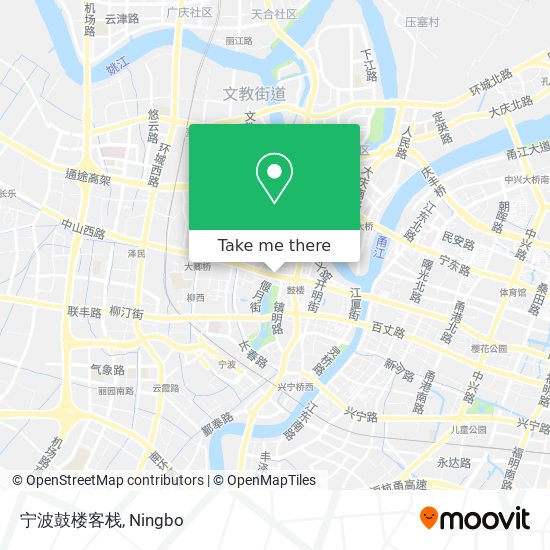 宁波鼓楼客栈 map