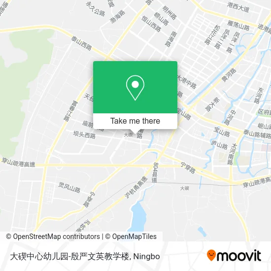 大碶中心幼儿园-殷严文英教学楼 map