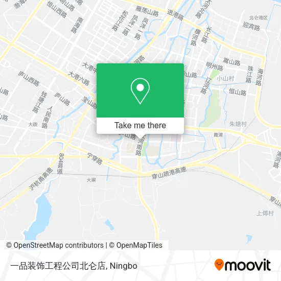 一品装饰工程公司北仑店 map
