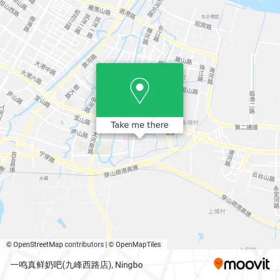 一鸣真鲜奶吧(九峰西路店) map