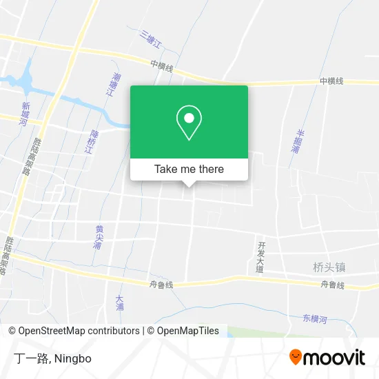 丁一路 map