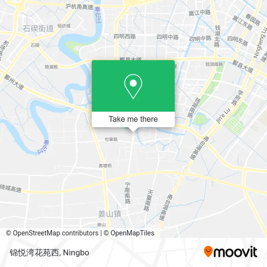 锦悦湾花苑西 map