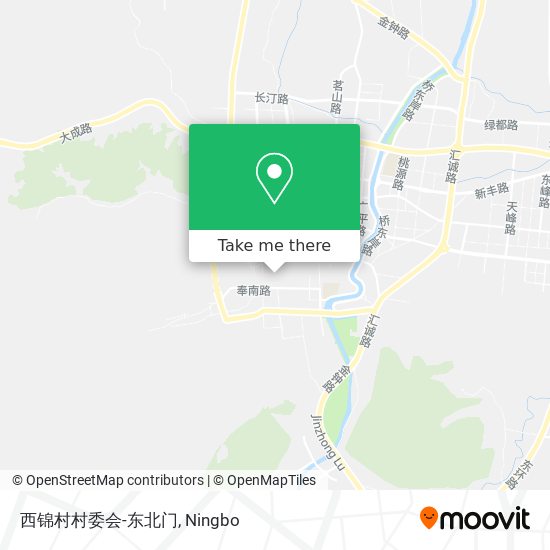 西锦村村委会-东北门 map