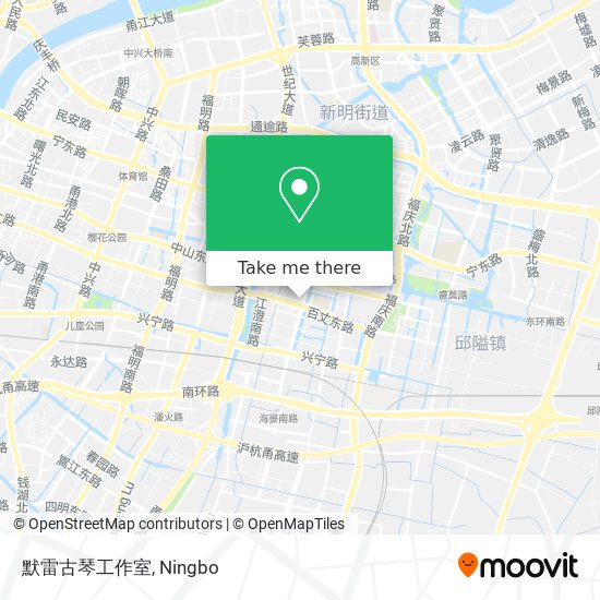 默雷古琴工作室 map