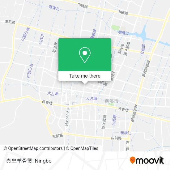 秦皇羊骨煲 map
