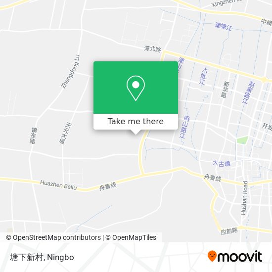 塘下新村 map