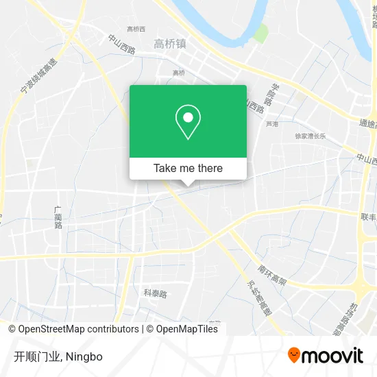 开顺门业 map