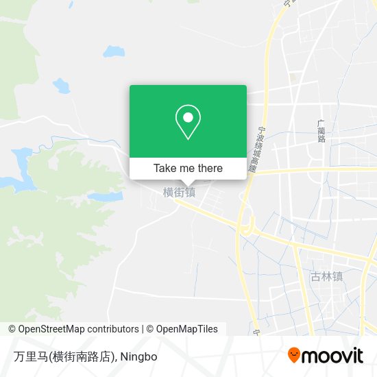 万里马(横街南路店) map