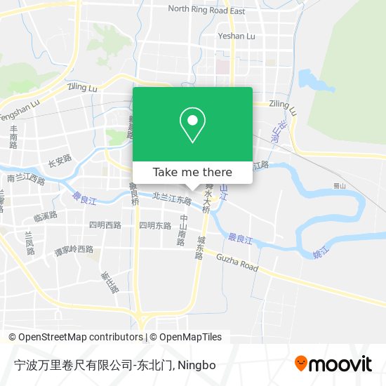 宁波万里卷尺有限公司-东北门 map