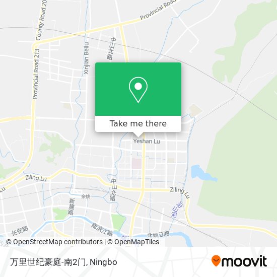 万里世纪豪庭-南2门 map