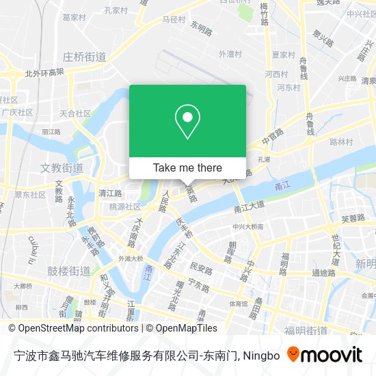 宁波市鑫马驰汽车维修服务有限公司-东南门 map