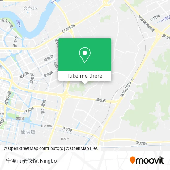 宁波市殡仪馆 map