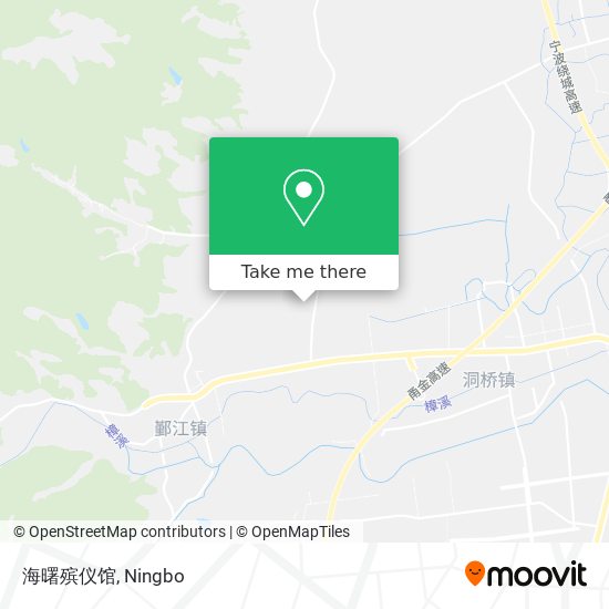 海曙殡仪馆 map