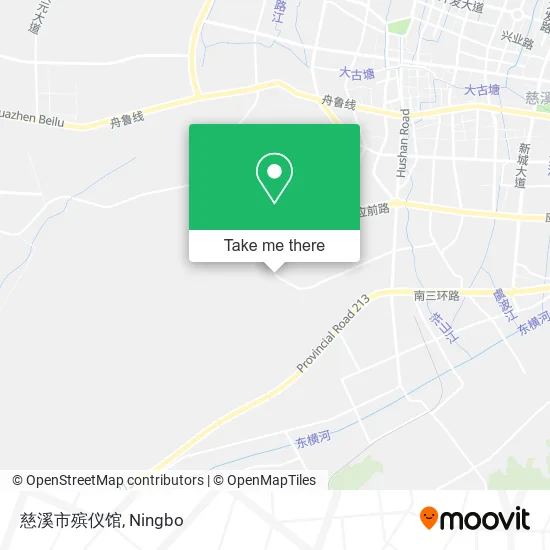 慈溪市殡仪馆 map