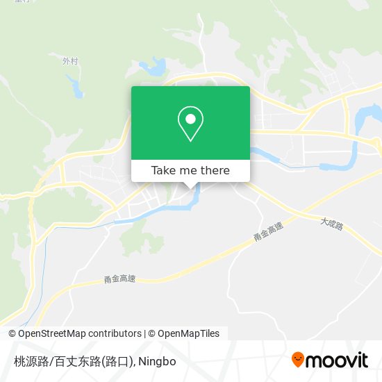 桃源路/百丈东路(路口) map