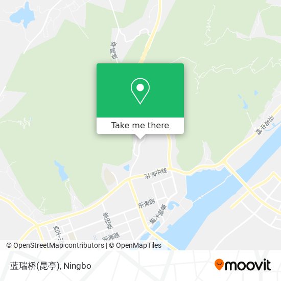 蓝瑞桥(昆亭) map