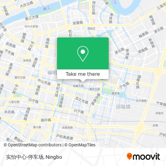 实怡中心-停车场 map