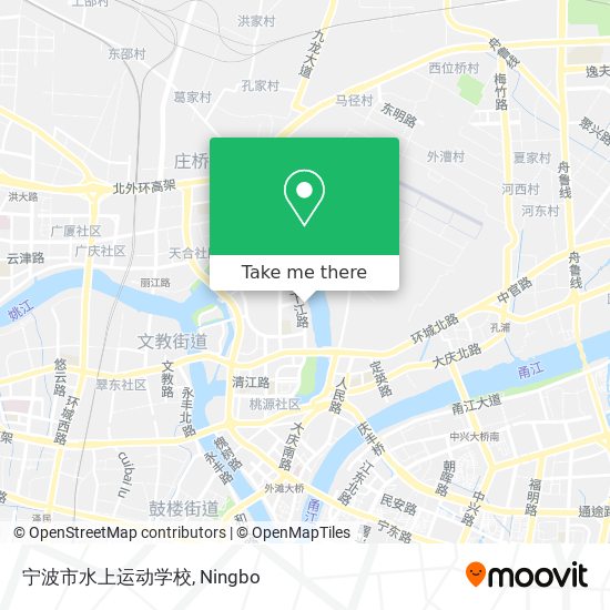 宁波市水上运动学校 map