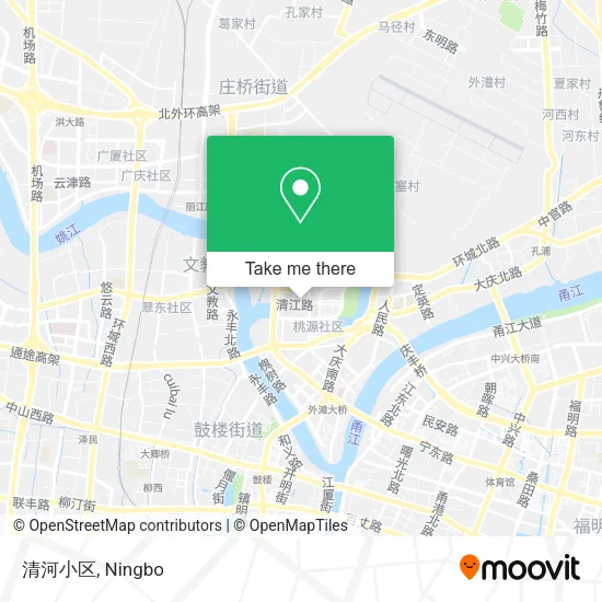 清河小区 map